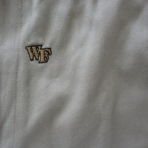 Wake Forest University Men's Campus Chinos Embroidered Khaki Pants Size 40 - Picture 4 of 4